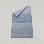 Cot quilt P1202 Color Σιέλ / Light Blue